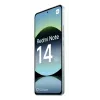 Smartphone Xiaomi Redmi Note 14 5G, 6,67 polegadas AMOLED, 8 GB RAM, 256 GB, verde coral, MediaTek Dimensity 7025 Ultra, IP64