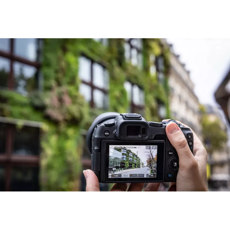 Canon EOS R8, 24,2 MP, 6000 x 4000 píxeis, CMOS, 4K Ultra HD, ecrã tátil, preto