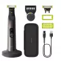 Philips OneBlade Pro 360 QP6652/61 para rosto e corpo, ecrã integrado, lavável, bateria, cromado