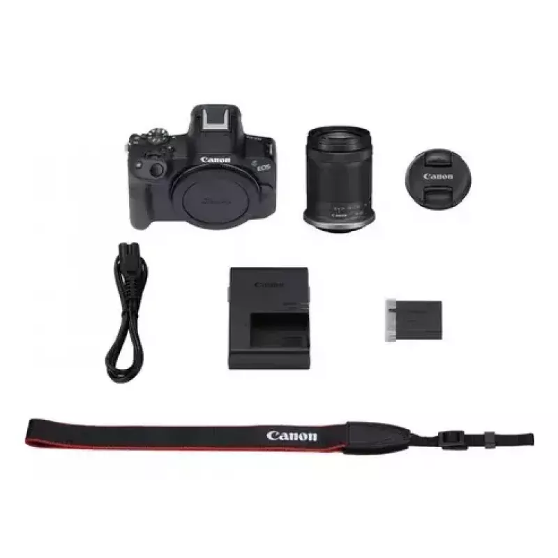 Canon EOS R50 MILC 24,2 MP CMOS 6000 x 4000 píxeis preto