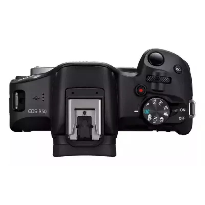 Canon EOS R50 MILC 24,2 MP CMOS 6000 x 4000 píxeis preto
