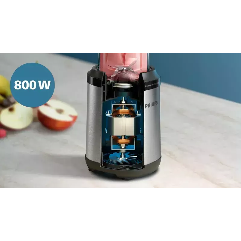 Batedeira de mesa Philips 5000 Série HR2765/00 preto aço inoxidável