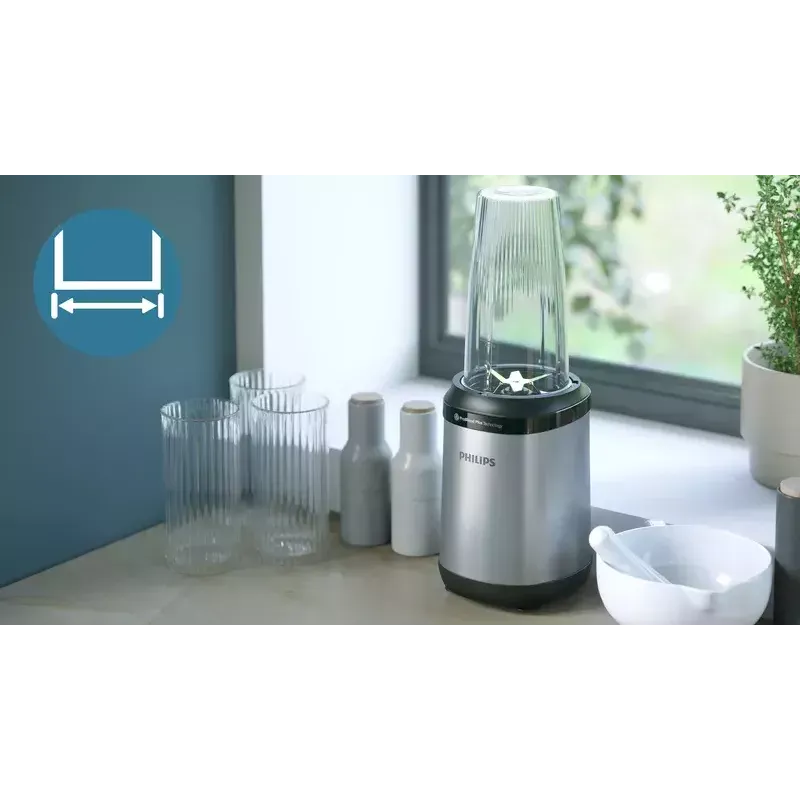 Batedeira de mesa Philips 5000 Série HR2765/00 preto aço inoxidável