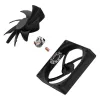 NZXT ventoinha de arrefecimento F120q 120mm preto quiet airflow