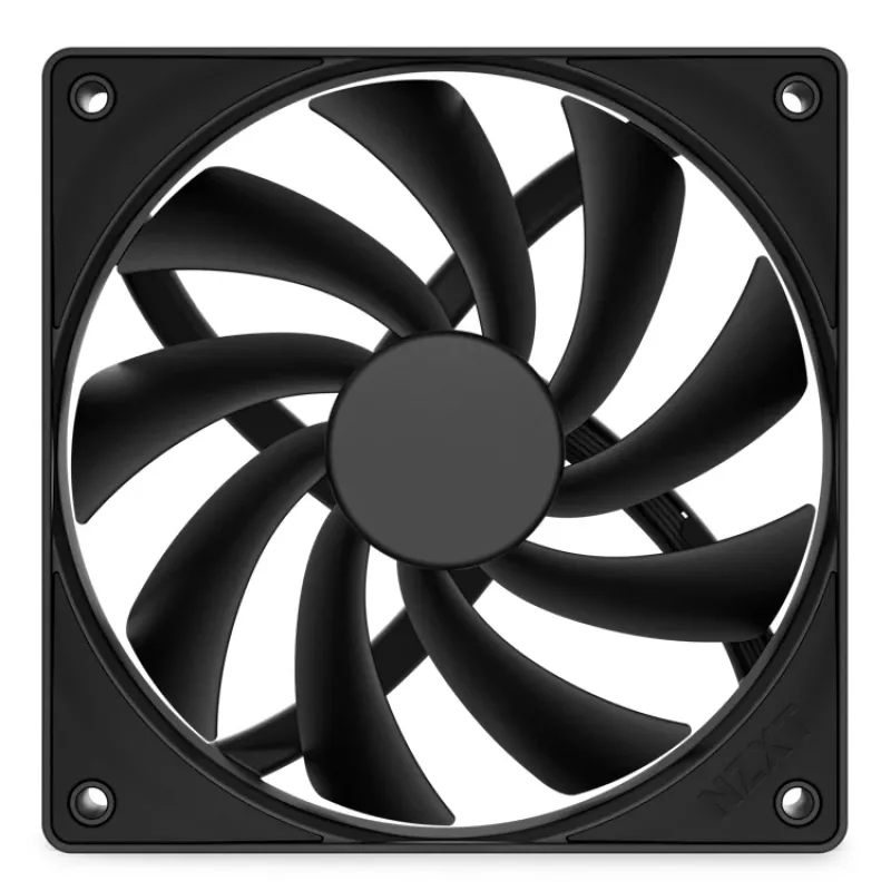 NZXT ventoinha de arrefecimento F120q 120mm preto quiet airflow