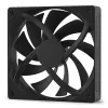 NZXT ventoinha de arrefecimento F120q 120mm preto quiet airflow
