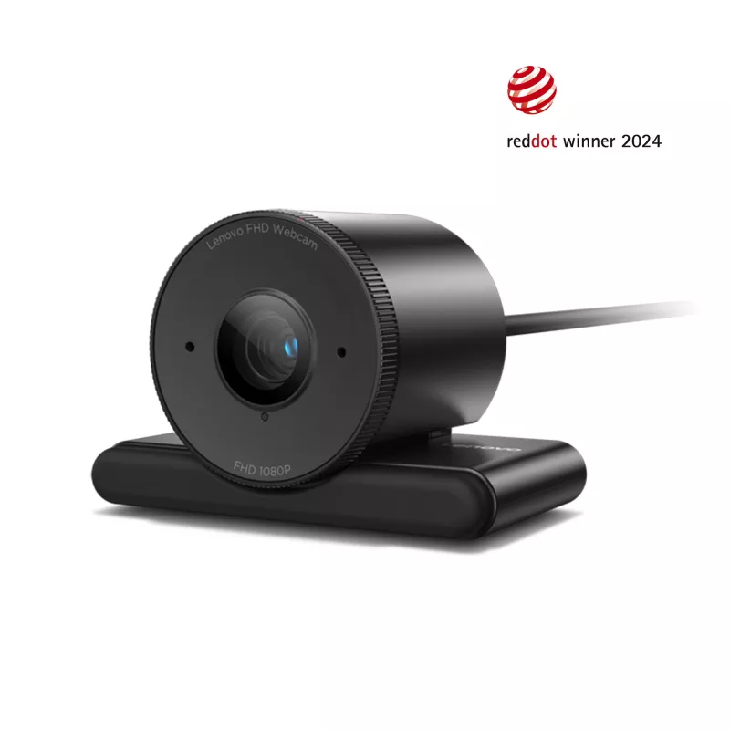 Webcam Lenovo 4XC1Q44952 2 MP 1920 x 1080 píxeis USB 2.0 preta