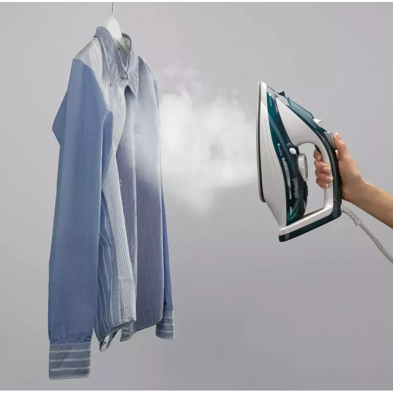 Ferro de engomar a vapor Gorenje SIH2800TQC com base cerâmica 2800 W azul