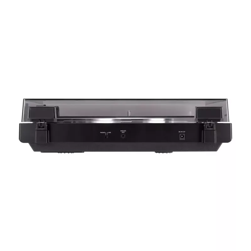 Gira-discos com transmissão por correia Audio-Technica AT-LP60X totalmente automático preto