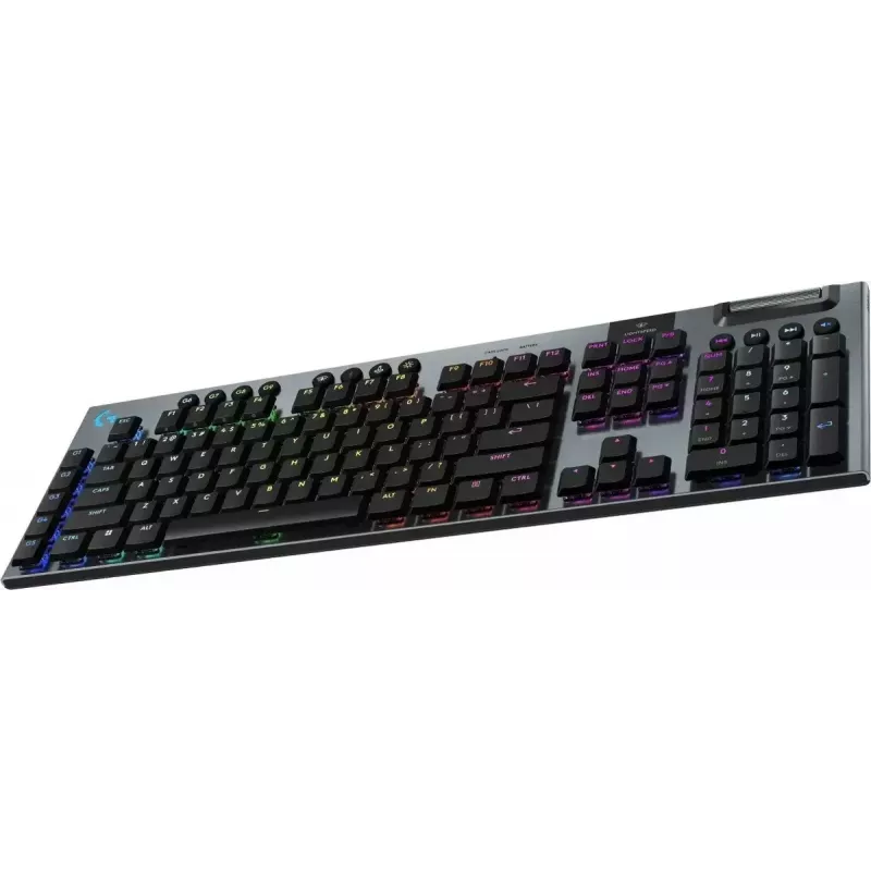 Teclado gaming sem fios LOGITECH G915 X Lightspeed Low Profile - preto - Qwerty - US International Tactile