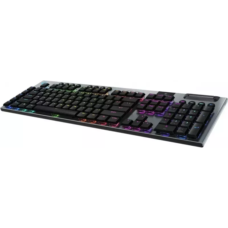 Teclado gaming sem fios LOGITECH G915 X Lightspeed Low Profile - preto - Qwerty - US International Tactile