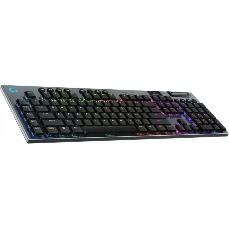 Teclado gaming sem fios LOGITECH G915 X Lightspeed Low Profile - preto - Qwerty - US International Tactile