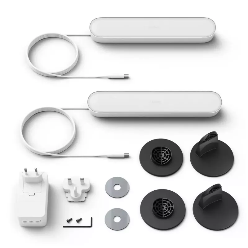 Philips Hue White and Colour Ambience Play Light Bar pack duplo