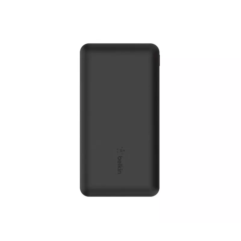 Powerbank BELKIN 10k com USB-C 15 W Dual USB-A cabo USB-A para C de 15 cm preto