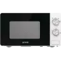 Micro-ondas Gorenje MO17E1W, aparelho de bancada, micro-ondas solo, 17 L, 700 W, ecrã integrado, LED