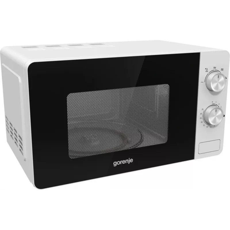 Micro-ondas Gorenje MO17E1W, aparelho de bancada, micro-ondas solo, 17 L, 700 W, ecrã integrado, LED