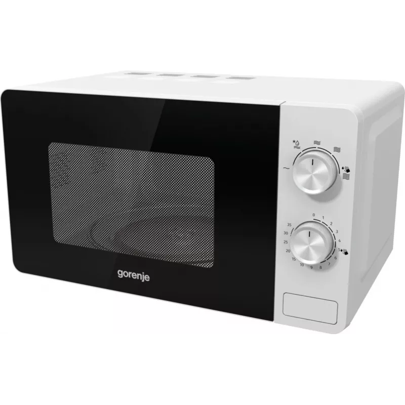 Micro-ondas Gorenje MO17E1W, aparelho de bancada, micro-ondas solo, 17 L, 700 W, ecrã integrado, LED