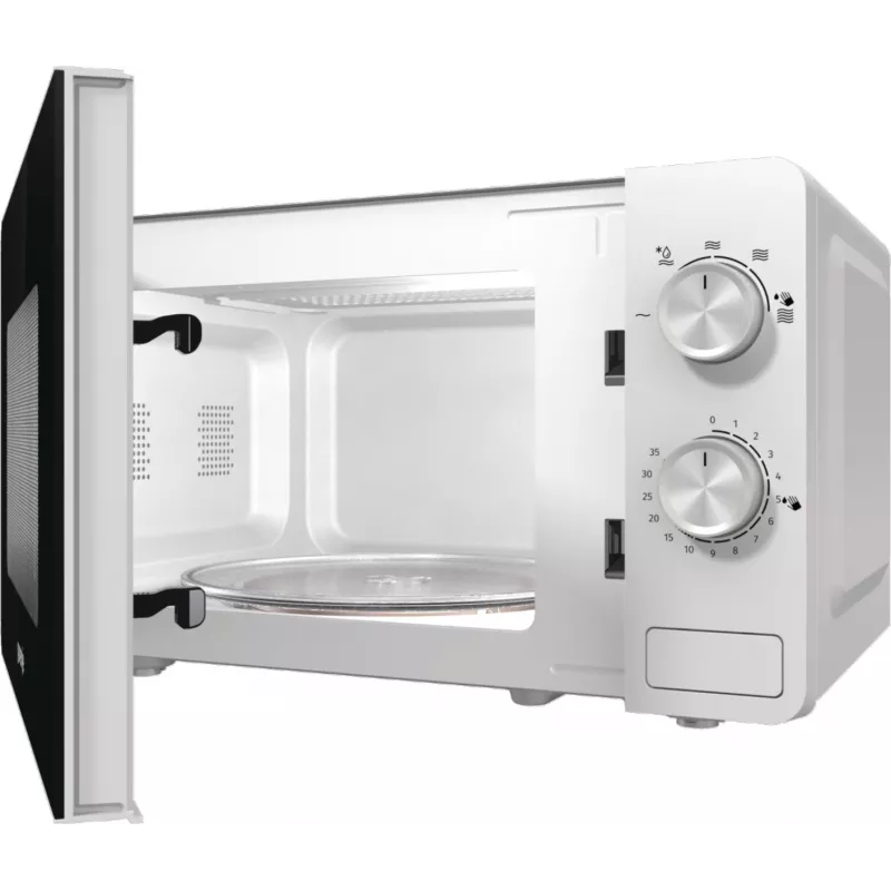 Micro-ondas Gorenje MO17E1W, aparelho de bancada, micro-ondas solo, 17 L, 700 W, ecrã integrado, LED