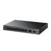 Switch não gerido TP-LINK LS1210GP 10 portas Gigabit, 8× PoE+ (61 W total), 1× SFP, 9× RJ-45 Gigabit