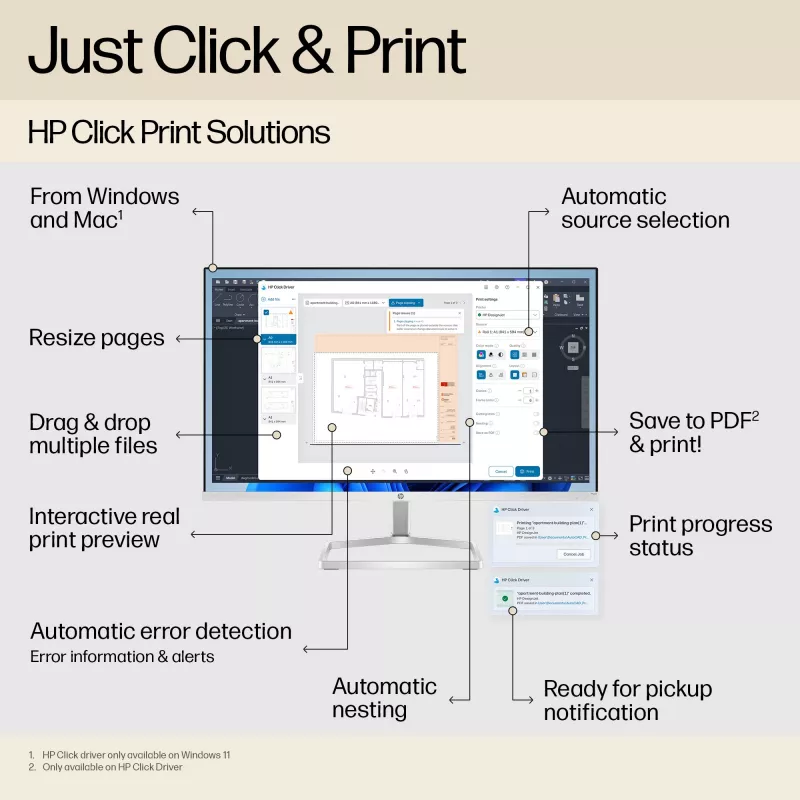 Impressora HP Designjet T250 24