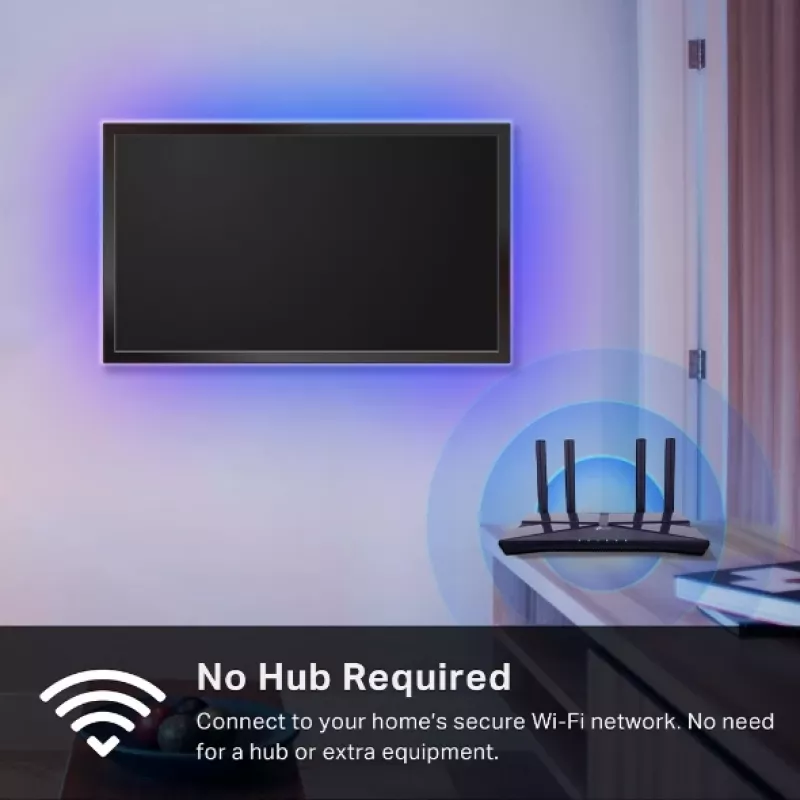 TP-Link Tapo L930-5 fita LED inteligente Wi-Fi, 5 m, multicolor (16 milhões de cores), 13 W, branca