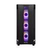 Caixa de PC CHIEFTEC GS-01B-OP torre preto – vidro temperado, ventoinha RGB, suporta ATX/Micro-ATX, GPU até 320 mm
