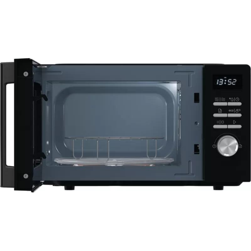 Micro-ondas combinado Gorenje MO20A4BH — 20 L, 800 W, preto, 5 níveis de potência