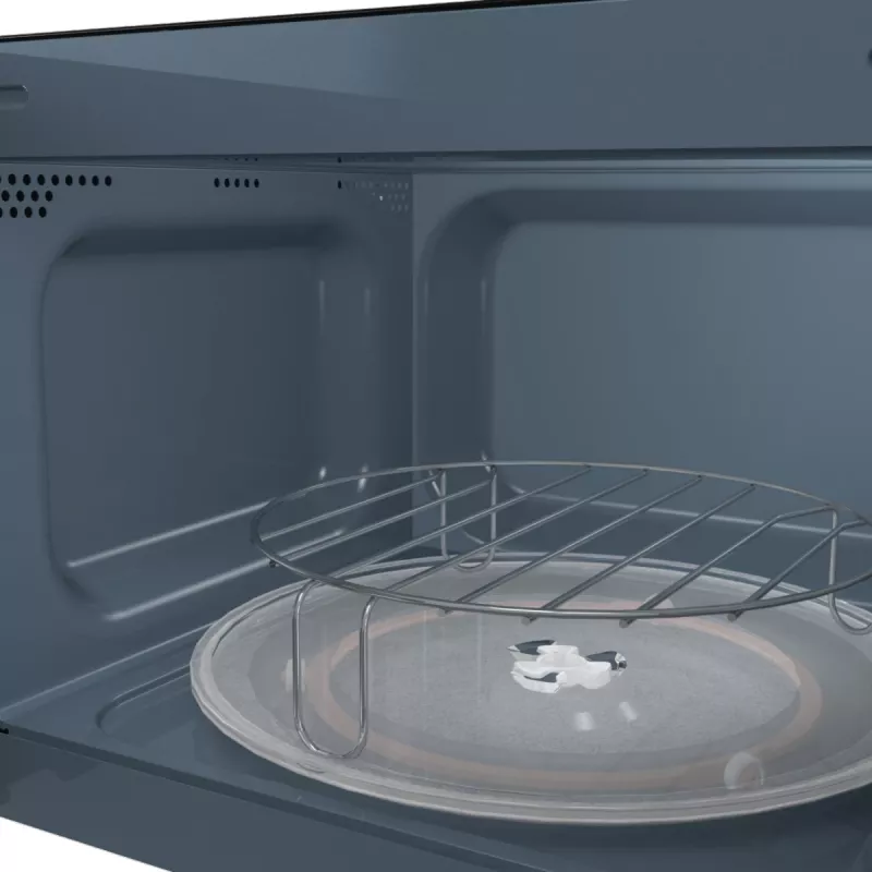 Micro-ondas combinado Gorenje MO20A4BH — 20 L, 800 W, preto, 5 níveis de potência