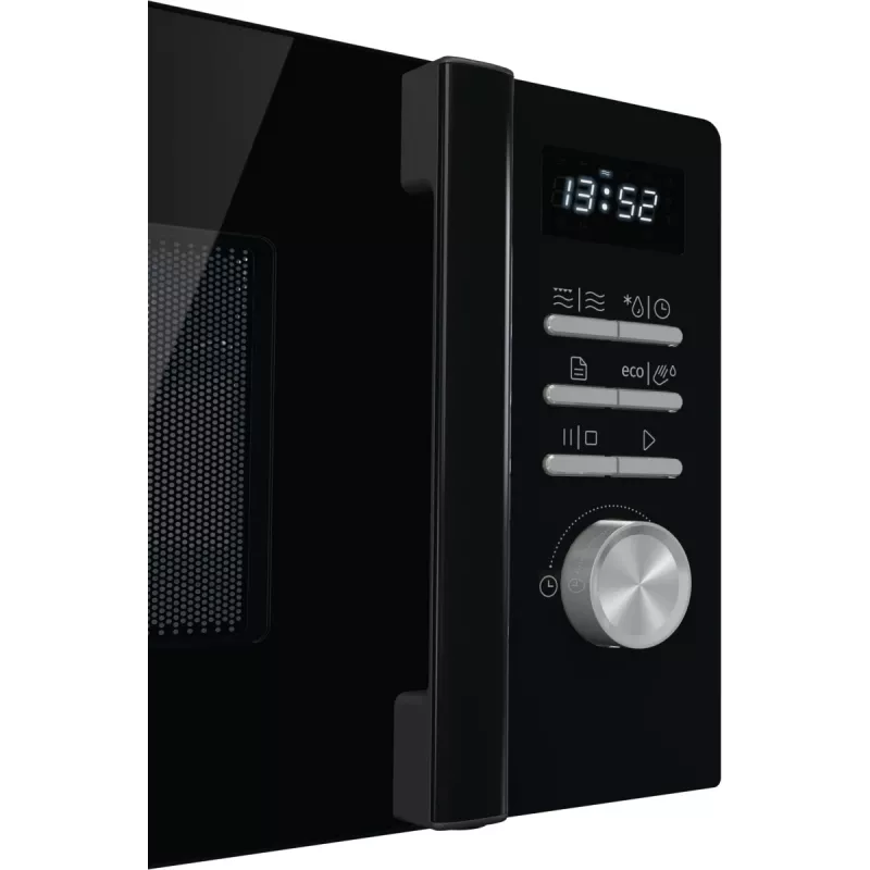 Micro-ondas combinado Gorenje MO20A4BH — 20 L, 800 W, preto, 5 níveis de potência