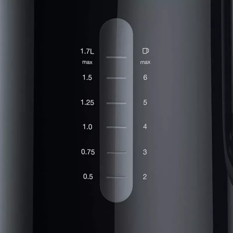 Chaleira Braun WK 1100 BK 1,7 L 2200 W preto