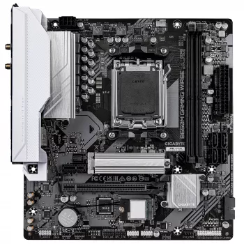 Placa-mãe GIGABYTE B650M GAMING WIFI6E, AMD B650, Socket AM5, Micro ATX