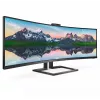 Philips P Line 32:9 SuperWide Curved Ecrã LCD 499P9H/00, 124 cm (48,8 polegadas), 5120 x 1440 píxeis, UltraWide Dual Quad HD, LCD, 5 ms, preto