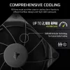 Corsair RS120 CO-9050188-WW ventoinha de caixa PWM, 120 mm, preta