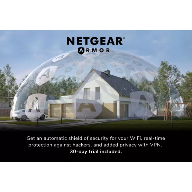 NETGEAR Nighthawk Router Wi-Fi 2.5 Gigabit Ethernet Dualband (2,4 GHz / 5 GHz) preto