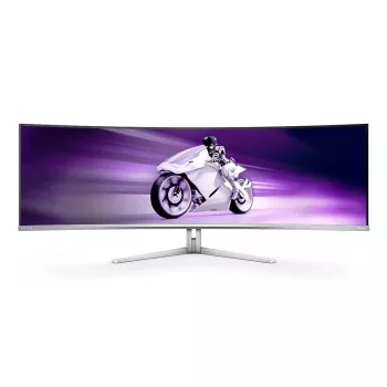 Philips Evnia 8000 49M2C8900L/00 Monitor de computador 124,2 cm (48,9 polegadas) 5120 x 1440 píxeis Dual QHD QD-OLED branco