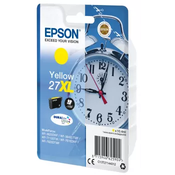 Epson Alarm clock Einzelpackung amarelo 27XL DURABrite Ultra tinta