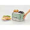 Ariete Vintage 156 torradeira de 4 fatias, 1600 W, verde-claro