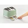 Ariete Vintage 156 torradeira de 4 fatias, 1600 W, verde-claro