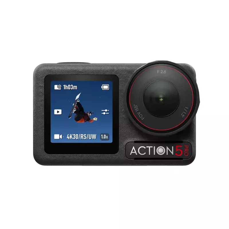 Actioncam DJI Osmo Action 5 Pro 40 MP 4K Ultra HD campo de visão 155°