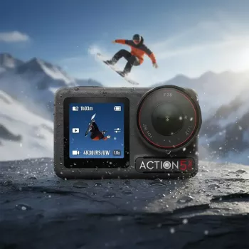 Actioncam DJI Osmo Action 5 Pro 40 MP 4K Ultra HD campo de visão 155°