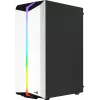 Aerocool Bionic V2 caixa de PC Midi Tower, ATX / micro ATX / Mini-ITX, vidro temperado, RGB, branca