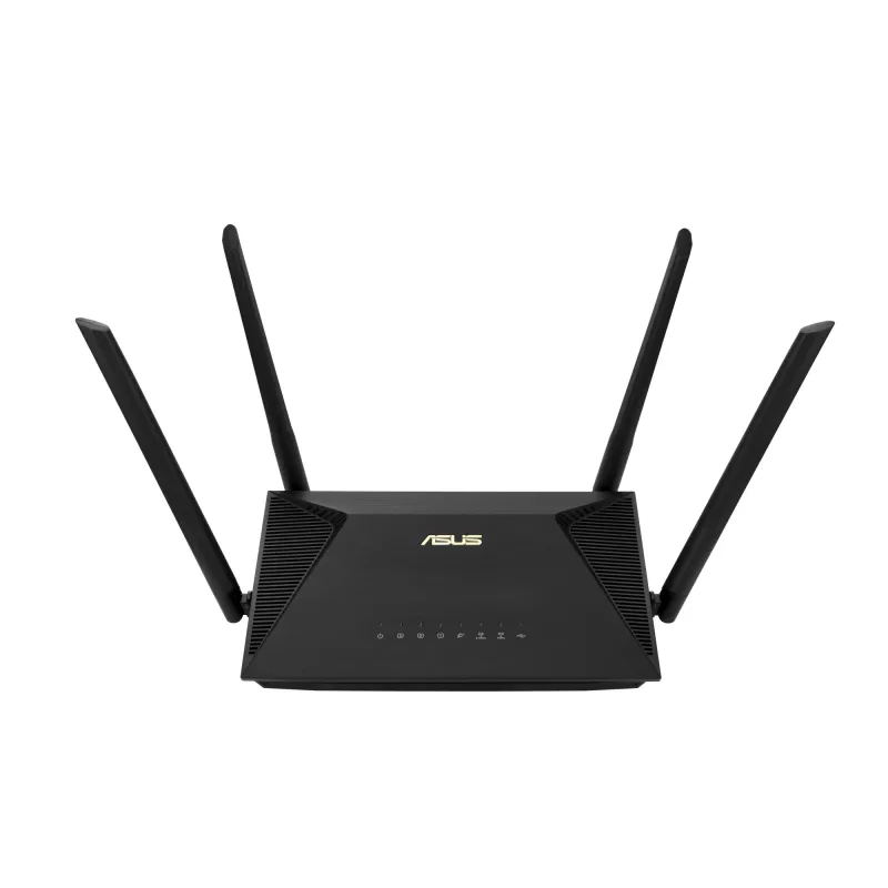 Router WLAN ASUS RT-AX1800U Gigabit Ethernet dual-band (2,4 GHz / 5 GHz) preto