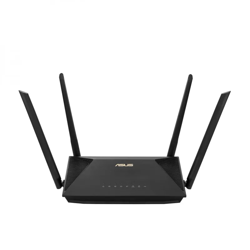 Router WLAN ASUS RT-AX1800U Gigabit Ethernet dual-band (2,4 GHz / 5 GHz) preto