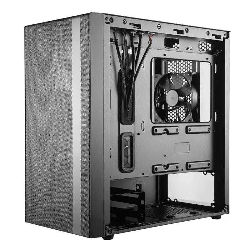 Caixa de CPU COOLER MASTER Masterbox NR400 Mini Tower preta sem ODD