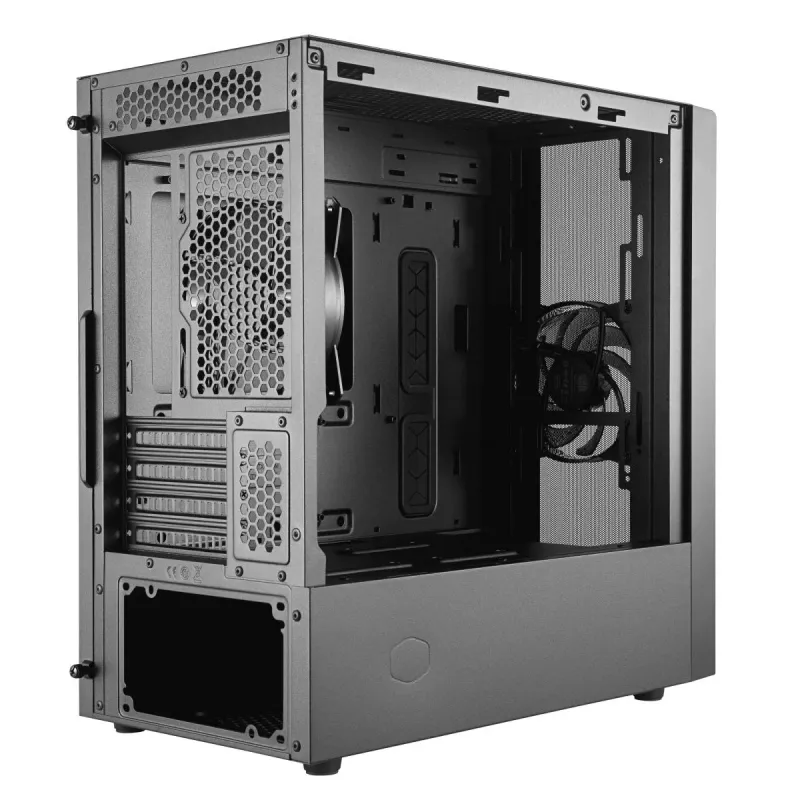 Caixa de CPU COOLER MASTER Masterbox NR400 Mini Tower preta sem ODD