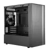 Caixa de CPU COOLER MASTER Masterbox NR400 Mini Tower preta sem ODD