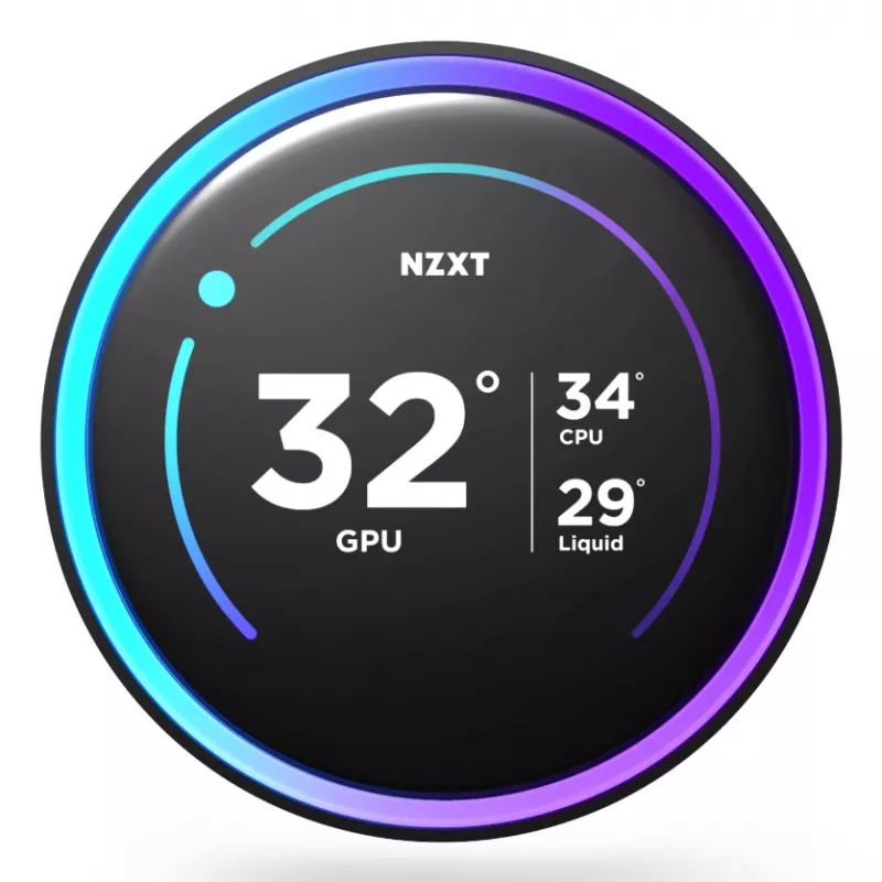 Arrefecedor de CPU NZXT Kraken Elite 240 preto