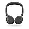 Jabra Evolve2 65 Flex - Link380a MS estéreo, com fios e sem fios, 20 - 20000 Hz, escritório/callcenter, 136 g, headset, preto