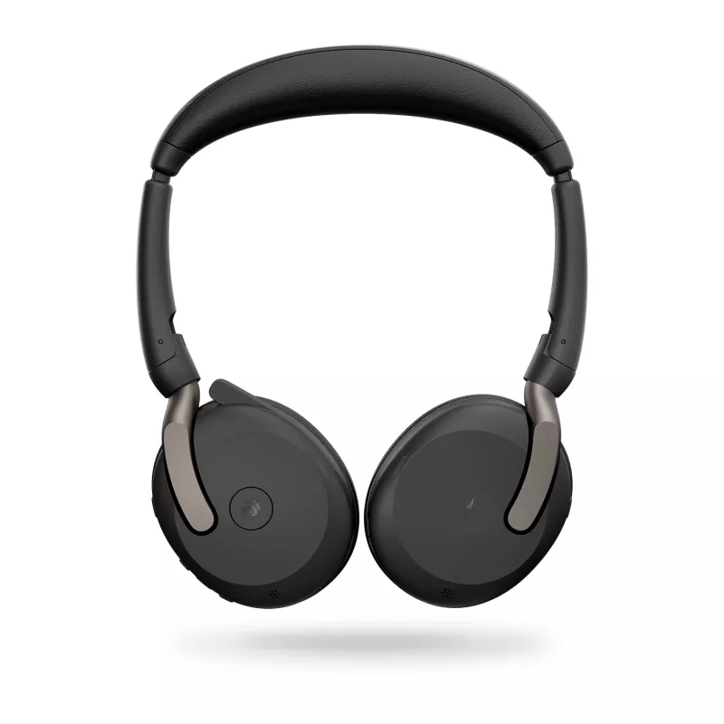 Jabra Evolve2 65 Flex - Link380a MS estéreo, com fios e sem fios, 20 - 20000 Hz, escritório/callcenter, 136 g, headset, preto