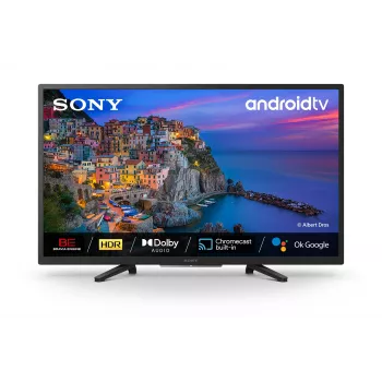 TV Sony KD32W800P1AEP 81,3 cm (32 polegadas) HD Smart TV Wi-Fi preto